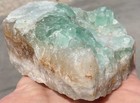 741g Green Fluorite Quartz Symbiosis Specimen Crystal Estate Find