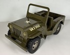 Nice Vintage Tonka Jeep Army Military Commander Gr 2-2431 Pressed Steel Toy