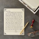  Vintage Lined Stationery Paper For Letters 8 5 X 11 In 96 Sheets 