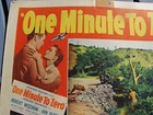 One Minute To Zero Robert Mitchum Ann Blyth Howard Hughes War Film Lobby Card