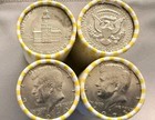 1776-2026 Kennedy Half Dollar Bank Rolls  20 Coin Roll  Look For Silver   Errors