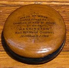 George Washington s Headquarters Morristown Nj Mauchlin Pincushion Relic 