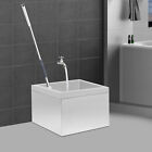Kitchen Mop Sink Modern Floor Mop Sink Rectangular Mopping Sink Stainless Steel 