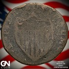 New Jersey Colonial Cent Penny Coin Hit With Large Cent  Q5328