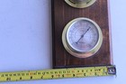Vintage Springfield Temperature Barometer Humidity Weather Station Made In Usa