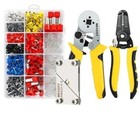Ferrule Crimping Tool Kit   wire Ferrule Crimper Plier   awg23-7  wire 600 tool