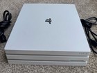 Sony Playstation 4 Pro 1tb Video Game Console - Glacier White  tested 