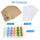 Dinosaur Party Favors 24 Mini Dino Eggs With Hatching Cards For Kids