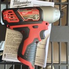 New Milwaukee M12 2462-20 1 4  Cordless Impact Driver Hex Belt Clip 12v 12 Volt