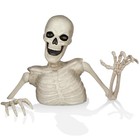 3 Ft  Halloween Pumpkin Groundbreaker Skeleton Giant Scary Outdoor Yard D  cor