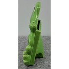 Vtg Giftcraft Ceramic Frog Picture Frame Kitsch Top Loading Photo Green No Glass