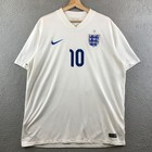 Nike England Rooney  10 Soccer Jersey Football Shirt 2014 Dri-fit Authentic Xl