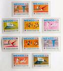 Yemen 1968 Olympics  Xf Perf   Imperf Mnh   Set sheets  Sports Athletics Mexico