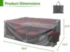 124  Large Patio Furniture Set Cover Waterproof Outdoor Table Chair Protection