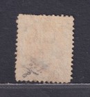 St Lucia Scott 8 Used 1864  4d  Yellow Queen Victoria Crown Cc Scv  50
