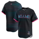 Men s Marlins Black 2025 City Connect  Jersey