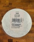 White Roll Of 1000 Raffle Tickets New Sealed 50 50 Split New  Sealed Free S h