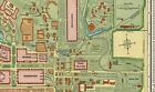 16x20 1904 St Louis Worlds Fair Map Photo Poster Louisiana Expo  Forest Park