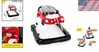 Little Speedster Red Racer Walker - Safe 3-in-1 Baby Activity With Toy Station