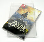 10x Nintendo Switch Plastic   Steelbook Games - Clear Protective Box Protector 