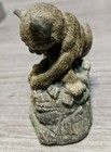 Mini Mountain Lion Cub Sculpture  Bronze Menagerie Animal Figurine Hamilton