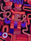 Peruvian Folk Art Tapestry Handwoven Wool Wall Hanging Decor