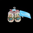 Hot Wheels Cars Baby Boy Slip On Shoes Size 2  3-6 Months  New Stepping Stones