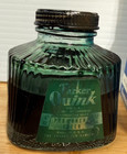 Nos-parker Quink Permanent Green Fountain Pen Ink  4oz Vintage 1 2 Full