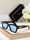 Japan Jmm Fellini Unisex Square Sunglasses Handmade Acetate Classical Designer