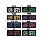 Best Selling 4x1 Size Custom Name Tag Embroidered  iron On   Usa Fast Shipping