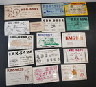 Lot Of 50 Vintage Ham cb Amateur Radio Qsl Cards 1960s 1970s 
