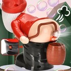 Bubble Blowing Santa - Fart Bubble Machine With Flashing Lights   Music Gift