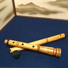 Japanese Bamboo Flute Shakuhachi 2 3shaku Traditional Instrument Woodwind 29inch