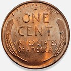 1958-d Lincoln Wheat Cent Penny End Roll Unc   Original Surfaces  1958d  5