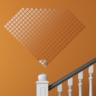 100 Pcs 1inch Mini Size Square Mirror Tiles Adhesive For Crafts And Diy Projects