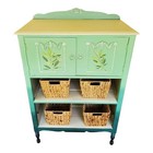 Antique Custom Painted Dresser Cabinet French Country Bedroom Baby Nursery  Boho