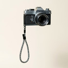Camera Wrist Strap White black Y-pattern Adjustable     Quick Release Mount