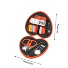 Mini Home Travel Thread Threader Needle Tape Measure Scissor Sewing Kit