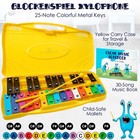 Glockenspiel Xylophone   25 Note Colorful Metal Keys Xylophone For Kids   Per   