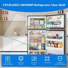 240350609 Refrigerator Glass Shelf Replacement Crisper Pan Insert 240350609