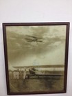 Antique 11    X 13    Black And White Photo Of Two Biplanes
