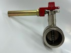Grooved End Butterfly Valve 3  150 Wog  Ductile Iron Buna Seal W  Lever - New 
