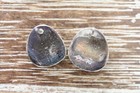 Vintage Native American Indian Turquoise Sterling Silver Stud Earrings 925