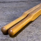 Brentwood 2 Pcs Wheelbarrow Hardwood Handles Sz 60 l X 1 5 