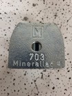 Minerallac 703 I Beam Clamp Set Screw Malleable Iron Zinc Plated
