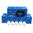 Joy Fish Plastic Stone Crab Traps Kit  set Of 5 -unassembled