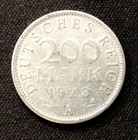 1923 German 200 Mark  Enn Coins