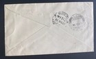 1938 Rangoon Burma Airmail First Day Cover To Calcutta India King George Vi Defi