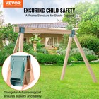 Vevor 1-2-3 A-frame 2 Brackets For Swing Set With All Mounting Hardware