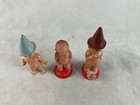 Lot Of 3 Celluloid Dolls Little Squirt Bubbling Babies Vintage Japan